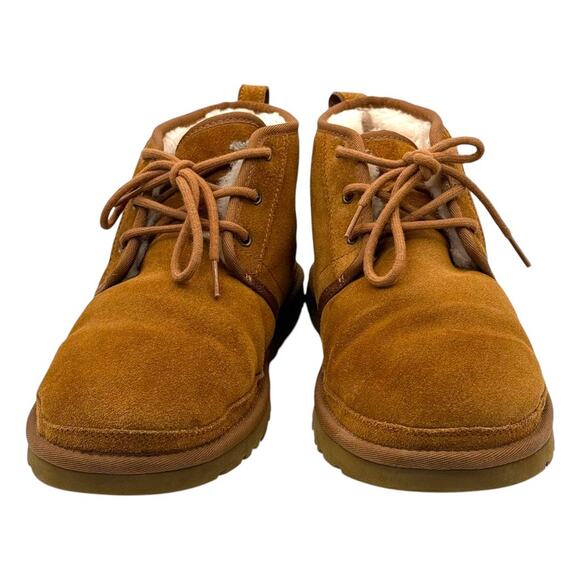 UGG Men's Chukka Boots - Size 12 - Chestnut Suede - Cozy & Stylish Excellent - Picture 4 of 8